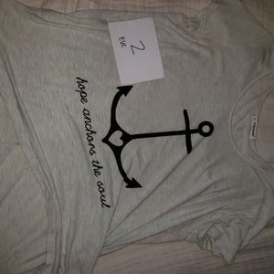Size 2 maurice hope anchors shirt